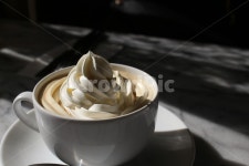 커피, 일본다방, 일본커피, 비엔나커피, 오사카다방, 사진,이미지,일러스트,캘리그라피 - 콩뭉치작가 크라우드픽 - 저작권 걱정 없는 상업용 이미지