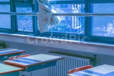 학교, 파랑, 겨울, 교실, 연출사진, 사진,이미지,일러스트,캘리그라피 - SoobinsEyes작가 크라우드픽 - 저작권 걱정 없는 상업용 이미지