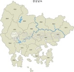 경남지도, 경상남도지도, 경남, 경상남도, 시군경계선, 사진,이미지,일러스트,캘리그라피 - 운강작가 크라우드픽 - 저작권 걱정 없는 상업용 이미지