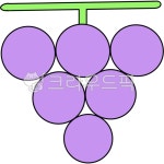 캐릭터, character, 보라, purple, 포도, 사진,이미지,일러스트,캘리그라피 - 끄적끄적작가 크라우드픽 - 저작권 걱정 없는 상업용 이미지