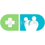 로고, 명함, 약국, 병원, 사랑, 사진,이미지,일러스트,캘리그라피 - oxoxox1427작가 크라우드픽 - 저작권 걱정 없는 상업용 이미지