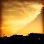 도심, 저녁, 노을, 파도, 구름, 사진,이미지,일러스트,캘리그라피 - moleguler작가 크라우드픽 - 저작권 걱정 없는 상업용 이미지