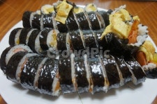 김밥, 김, 요리, 음식, food, 사진,이미지,일러스트,캘리그라피 - 그린나래73작가 크라우드픽 - 저작권 걱정 없는 상업용 이미지