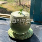 herbs, 허브, 카페, 라떼, 쑥라떼, 사진,이미지,일러스트,캘리그라피 - Nwmr04059작가 크라우드픽 - 저작권 걱정 없는 상업용 이미지