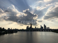 석양, 노을, 한강, 전망, 구름, 사진,이미지,일러스트,캘리그라피 - Bonanana작가 크라우드픽 - 저작권 걱정 없는 상업용 이미지