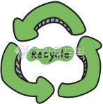 재활용, 환경, 리싸이클, 화살표, 순환, 사진,이미지,일러스트,캘리그라피 - newzing작가 크라우드픽 - 저작권 걱정 없는 상업용 이미지