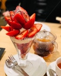 딸기, 딸기파르페, 아마오우, 디저트, 카페, 사진,이미지,일러스트,캘리그라피 - Nluna_lucifer작가 크라우드픽 - 저작권 걱정 없는 상업용... 