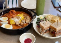 떡볶이, 분식, 샌드위치, sandwich, 요리, 사진,이미지,일러스트,캘리그라피 - 쩝쩝박사24작가 크라우드픽 - 저작권 걱정 없는 상업용 이미지