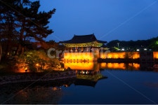 경주, 안압지, 동궁과월지, 야경, nightseen, 사진,이미지,일러스트,캘리그라피 - leedia작가 크라우드픽 - 저작권 걱정 없는 상업용 이미지