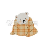 곰, 곰돌이, 하얀곰, 담요덮은곰, 추운곰, 사진,이미지,일러스트,캘리그라피 - sumin147작가 크라우드픽 - 저작권 걱정 없는 상업용 이미지