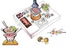 숯불구이, 한우구이, 한우, 한우숯불구이, 화로, 사진,이미지,일러스트,캘리그라피 - yogi작가 크라우드픽 - 저작권 걱정 없는 상업용 이미지