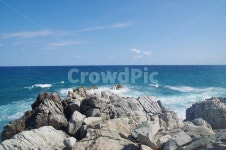 영덕, 해맞이공원, 수평선, 파도, 동해바다, 사진,이미지,일러스트,캘리그라피 - Njsgso1003작가 크라우드픽 - 저작권 걱정 없는 상업용 이미지