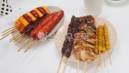 꼬치구이, 술안주, 야식, 음식, food, 사진,이미지,일러스트,캘리그라피 - 별빛향기작가 크라우드픽 - 저작권 걱정 없는 상업용 이미지