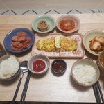 집밥, 계란말이, 한국가정식, 가정식사, 자취식단, 사진,이미지,일러스트,캘리그라피 - 김민경작가 크라우드픽 - 저작권 걱정 없는 상업용 이미지