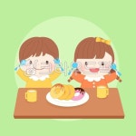 어린이후식, 간식타임, 어린이, 유치원생, 유치원, 사진,이미지,일러스트,캘리그라피 - 스터 design작가 크라우드픽 - 저작권 걱정 없는 상업용... 