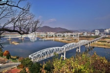 금강철교, 도로교, 금강, 백제큰다리, 공주산성, 사진,이미지,일러스트,캘리그라피 - Deep bLUE작가 크라우드픽 - 저작권 걱정 없는 상업용 이미지