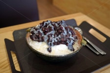 팥빙수, 여름, 팥, 달콤, 시원, 사진,이미지,일러스트,캘리그라피 - hys작가 크라우드픽 - 저작권 걱정 없는 상업용 이미지