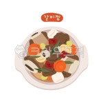 갈비찜, 갈비, 고기, 음식, 한식, 사진,이미지,일러스트,캘리그라피 - 듕작가 크라우드픽 - 저작권 걱정 없는 상업용 이미지