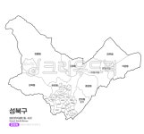 성북구, 성북, 지도, 성북지도, 성북구지도, 사진,이미지,일러스트,캘리그라피 - 웃음마법작가 크라우드픽 - 저작권 걱정 없는 상업용 이미지