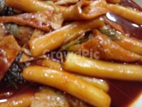 떡볶이, 분식, 음식, 맛있는거, 학교앞떡볶이, 사진,이미지,일러스트,캘리그라피 - Ncsy8217작가 크라우드픽 - 저작권 걱정 없는 상업용 이미지