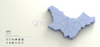 성북구, 성북구지도, 정릉동, 돈암동, 안암동, 사진,이미지,일러스트,캘리그라피 - tunasalmon작가 크라우드픽 - 저작권 걱정 없는 상업용 이미지