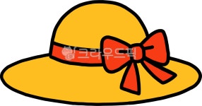 여름모자일러스트, 밀짚모자, 리본모자, 귀여운모자, 여름소품, 사진,이미지,일러스트,캘리그라피 - 커모스작가 크라우드픽 - 저작권 걱정 없는... 