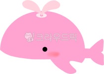 핑크고래, 고래, 물고기, 어류, 분홍고래, 사진,이미지,일러스트,캘리그라피 - dmsroddl1230작가 크라우드픽 - 저작권 걱정 없는 상업용 이미지