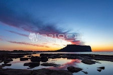 제주도, 광치기해변, 일출, 아침노을여명, nature, 사진,이미지,일러스트,캘리그라피 - kim1037810작가 크라우드픽 - 저작권 걱정 없는... 