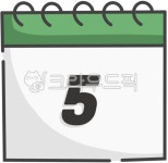 달력, 캘린더, 달력일러스트, 일정, 월달력, 사진,이미지,일러스트,캘리그라피 - jrm1029작가 크라우드픽 - 저작권 걱정 없는 상업용 이미지