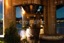 한강, 대교, 밤, 저녁, 다리밑, 사진,이미지,일러스트,캘리그라피 - seoul_mysoul작가 크라우드픽 - 저작권 걱정 없는 상업용 이미지