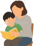엄마랑아이, 독서, 책읽어주는엄마, 책, 도서관, 사진,이미지,일러스트,캘리그라피 - 나또작가 크라우드픽 - 저작권 걱정 없는 상업용 이미지