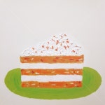 오일파스텔, oilpastel, 당근케익, 당근케이크, 파스텔, 사진,이미지,일러스트,캘리그라피 - 레온작가 크라우드픽 - 저작권 걱정 없는 상업용... 