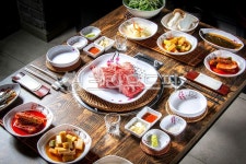 한국음식, 식당, 한국식당, 한국음식점, 상차림, 사진,이미지,일러스트,캘리그라피 - 미미스튜디오작가 크라우드픽 - 저작권 걱정 없는 상업용 이미지