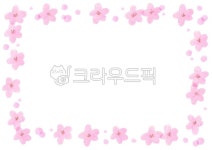 벚꽃, 분홍, 봄, 벚꽃길, 벚꽃일러스트, 사진,이미지,일러스트,캘리그라피 - 홍다랑작가 크라우드픽 - 저작권 걱정 없는 상업용 이미지