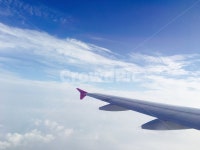 비행기, 하늘, 구름, 항공, 둥실둥실, 사진,이미지,일러스트,캘리그라피 - Nssong950510작가 크라우드픽 - 저작권 걱정 없는 상업용 이미지