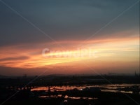 노을, 석양, 시골, 구름, 빛, 사진,이미지,일러스트,캘리그라피 - gmdfls작가 크라우드픽 - 저작권 걱정 없는 상업용 이미지