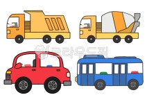 교통기관, 육상교통기관, 자동차, 얼굴합성, 어린이집, 사진,이미지,일러스트,캘리그라피 - 은이쌤작가 크라우드픽 - 저작권 걱정 없는 상업용 이미지