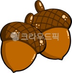 곡물, 도토리일러스트, 오브젝트, 도토리도안, 도토리, 사진,이미지,일러스트,캘리그라피 - curiousnaru작가 크라우드픽 - 저작권 걱정 없는... 