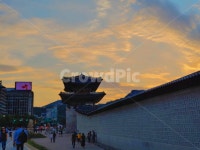 유한회사 광화산업 | 광화물, 노을, 하늘, 봄하늘, 종로, 사진,이미지,일러스트,캘리그라피 - 소담소담작가 크라우드픽 - 저작권 걱정 없는 상업용 이미지