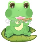green, 녹색, 개구리, 피리, 비, 사진,이미지,일러스트,캘리그라피 - 꼬물 꼬물작가 크라우드픽 - 저작권 걱정 없는 상업용 이미지