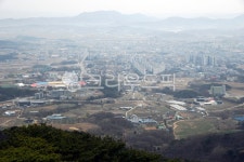 홍성군도심풍경, 홍성군, 중소도시풍경, 백월산, 홍성백월산, 사진,이미지,일러스트,캘리그라피 - Deep bLUE작가 크라우드픽 - 저작권 걱정 없는... 