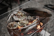 조개구이, 캠핑요리, 캠핑, 숯불구이, grilling, 사진,이미지,일러스트,캘리그라피 - choiyongmin작가 크라우드픽 - 저작권 걱정 없는... 