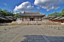 숭정전, 행각, 품계석, 경희궁, 경덕궁, 사진,이미지,일러스트,캘리그라피 - Deep bLUE작가 크라우드픽 - 저작권 걱정 없는 상업용 이미지