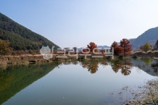 주천생태공원, 진안, 가을, 단풍, 저수지, 사진,이미지,일러스트,캘리그라피 - inwall작가 크라우드픽 - 저작권 걱정 없는 상업용 이미지