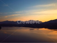 양평두물머리, 노을, 강, 산, 자연, 사진,이미지,일러스트,캘리그라피 - Nnasw0929작가 크라우드픽 - 저작권 걱정 없는 상업용 이미지