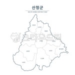 산청, 산청지도, 산청군지도, 산청군, 경상남도, 사진,이미지,일러스트,캘리그라피 - tunasalmon작가 크라우드픽 - 저작권 걱정 없는 상업용... 
