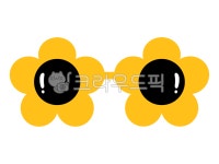 꽃, 꽃안경, 선글라스, 안경, 귀여운, 사진,이미지,일러스트,캘리그라피 - 새싹김선생작가 크라우드픽 - 저작권 걱정 없는 상업용 이미지