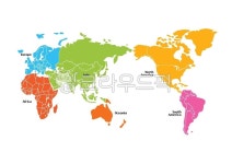 지도, 세계지도, 지구본, 세계지도일러스트, 오대양육대주, 사진,이미지,일러스트,캘리그라피 - kerkermam작가 크라우드픽 - 저작권 걱정 없는... 