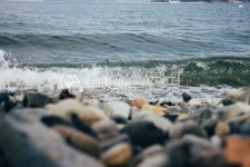 몽돌, 해수욕장, sea, outdoors, seawaves, 사진,이미지,일러스트,캘리그라피 - 그리다2작가 크라우드픽 - 저작권 걱정 없는 상업용 이미지