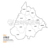 산청군, 산청, 지도, 행정동, 경상남도, 사진,이미지,일러스트,캘리그라피 - 웃음마법작가 크라우드픽 - 저작권 걱정 없는 상업용 이미지